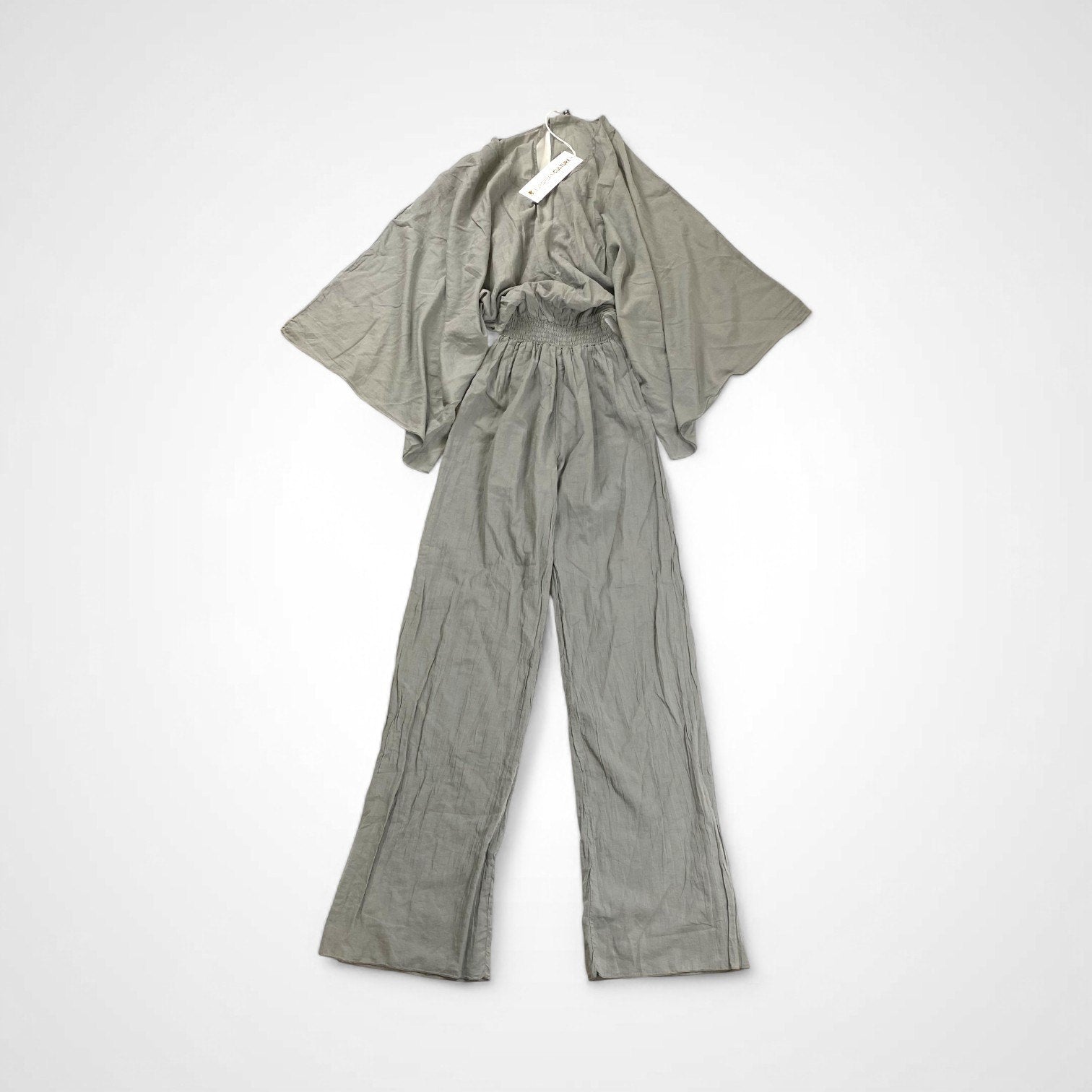 EUROPEAN CULTURE ヨーロピアン カルチャー / コットンオールインワン 未使用 参考定価：30,000程度 SIZE:S