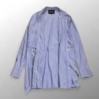 DESIGNERS REMIX CHARLOTTE ESKILDSEN / ストライプシャツ チュニック ウエストベルト 参考定価：25,000程度 SIZE：36(FREE SIZE)