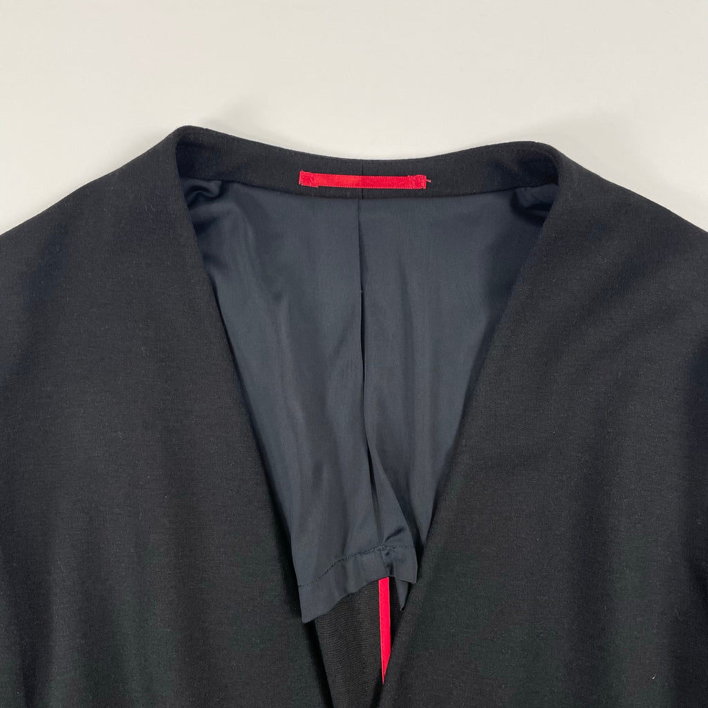 DRESSTERIOR / ウールブレンド ノーカラーリラックスジャケット 未使用品 参考定価：33,000+tax SIZE:S