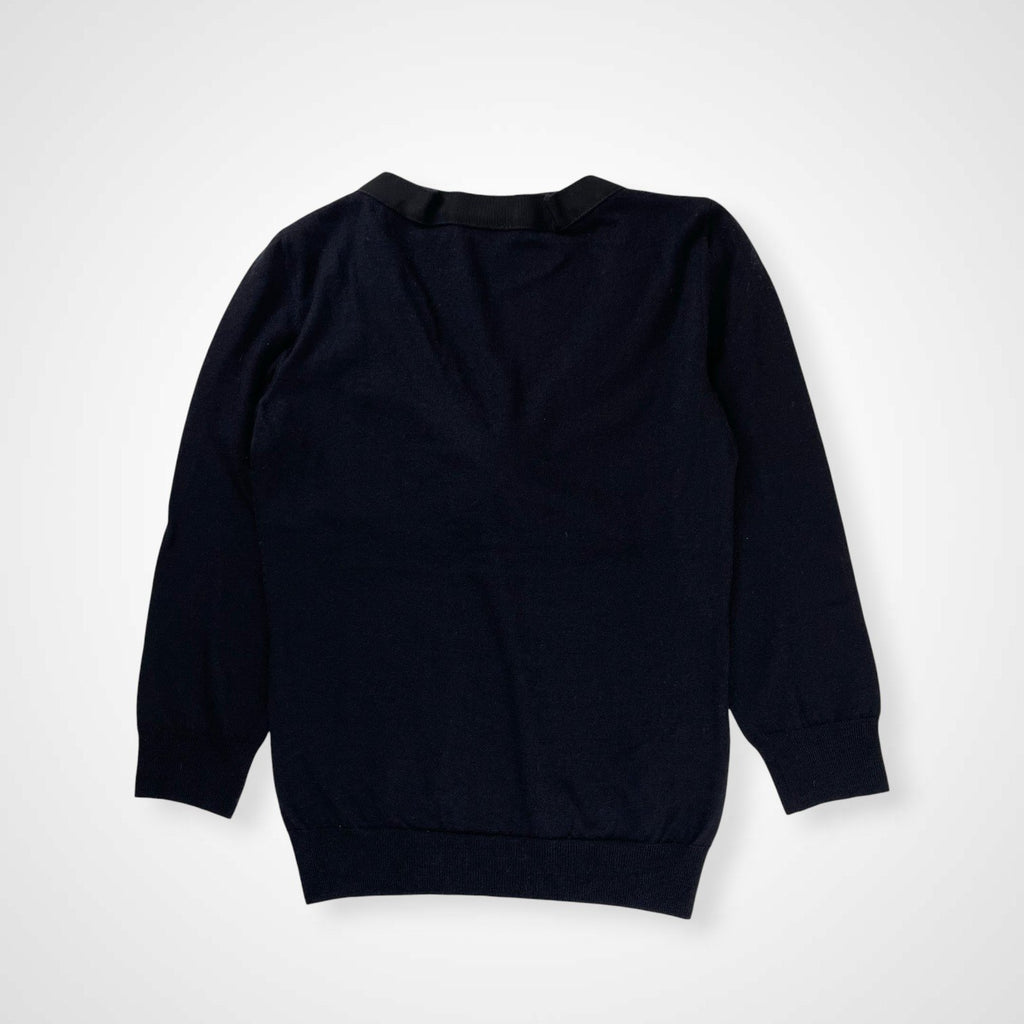 CELINE セリーヌ / シルクカシミヤニット ブラック SIZE:M