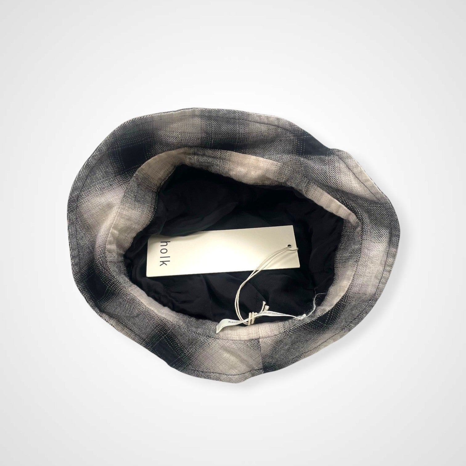 holk ホーク / オンブレチェックハット 未使用 参考定価：9,000+tax SIZE:1