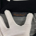 UnderCover / 07AW 無題期 ボーダーノースリーブカットソー SIZE:1
