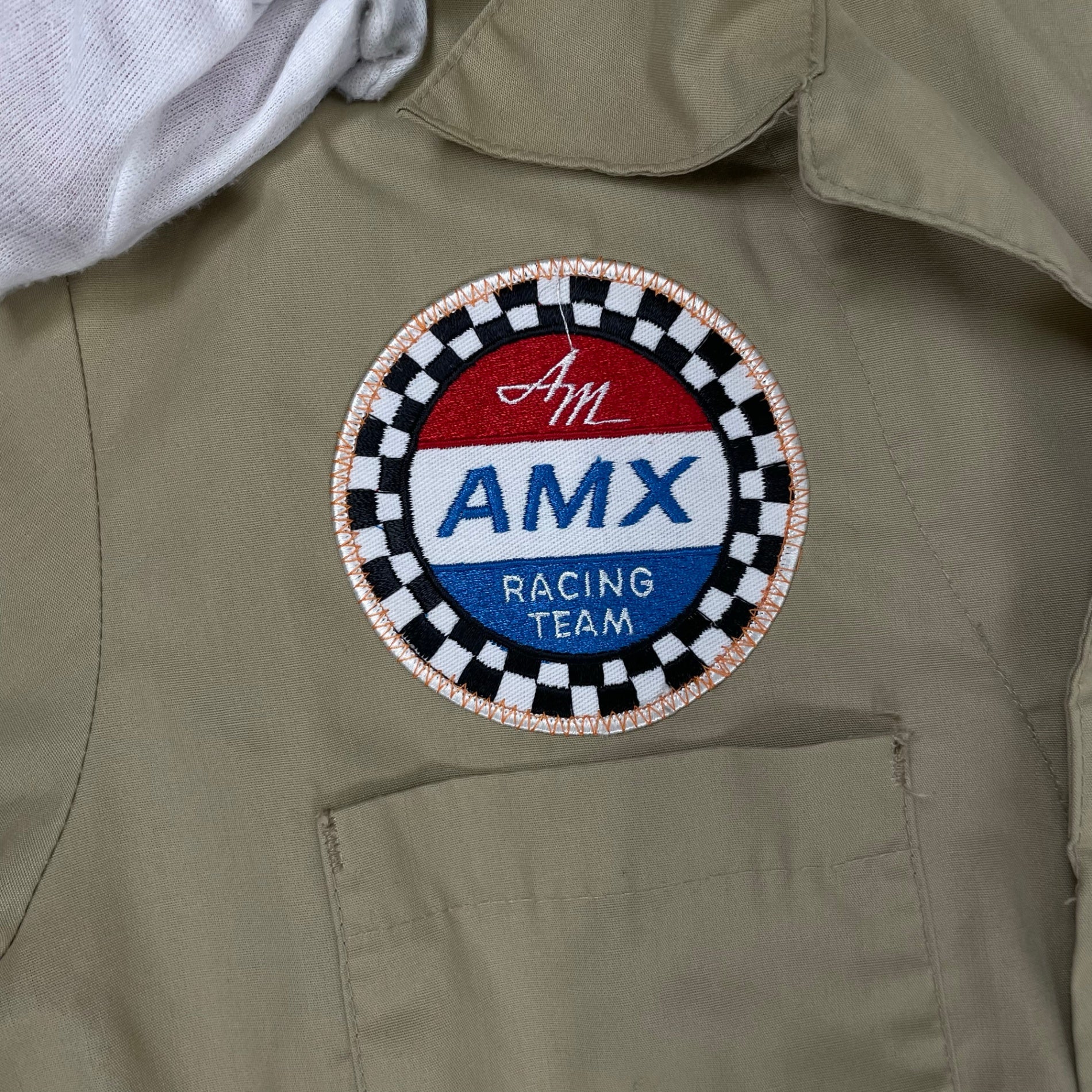 Dickies / 80sつなぎ AMXワッペン SIZE:M