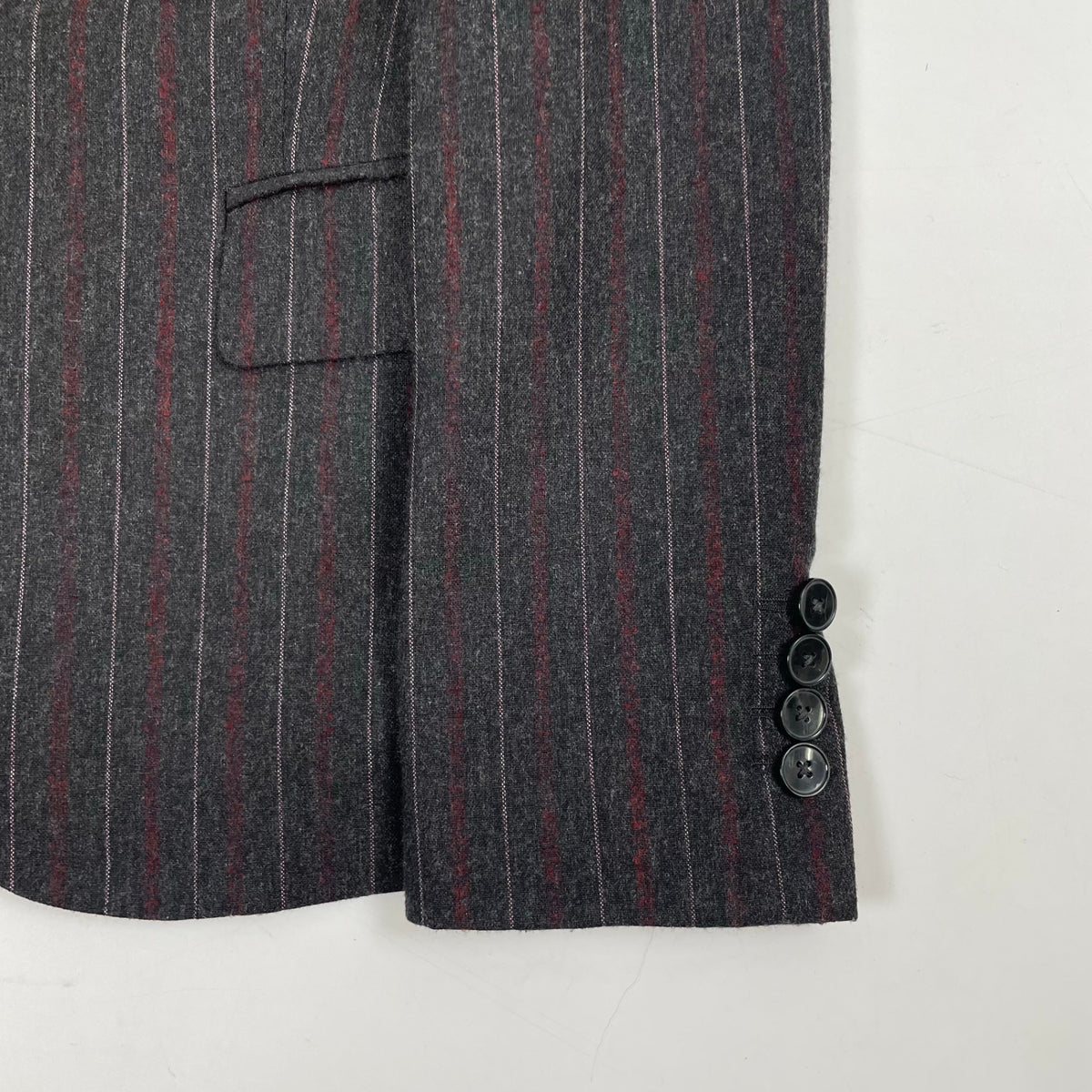 LARDINI / セットアップスーツ ダークグレー 参考定価：250,000程度 SIZE:38