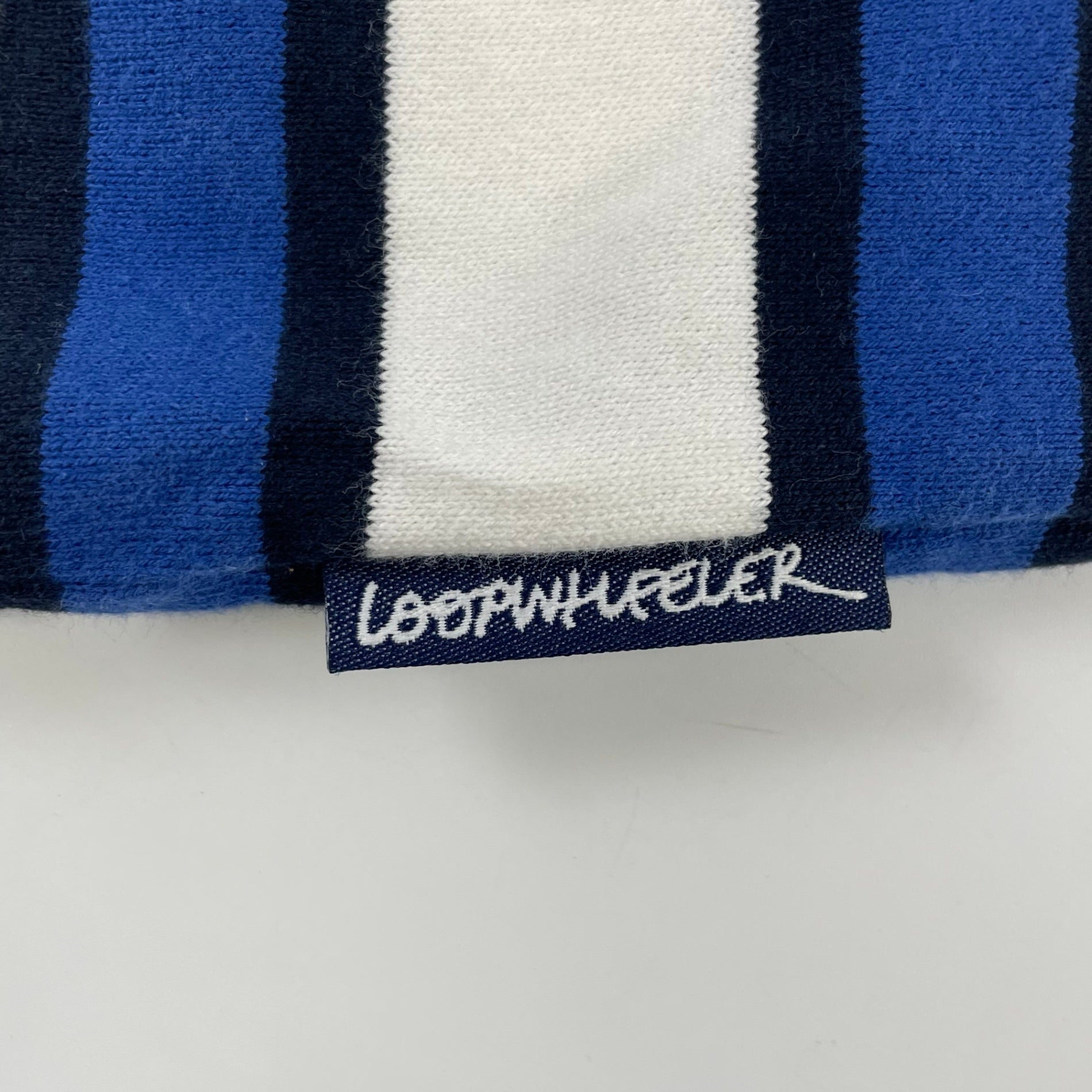 LOOPWHEELER × LOWERCASE / ツリテンジクマルチボーダー 参考定価：14,000+tax SIZE:S