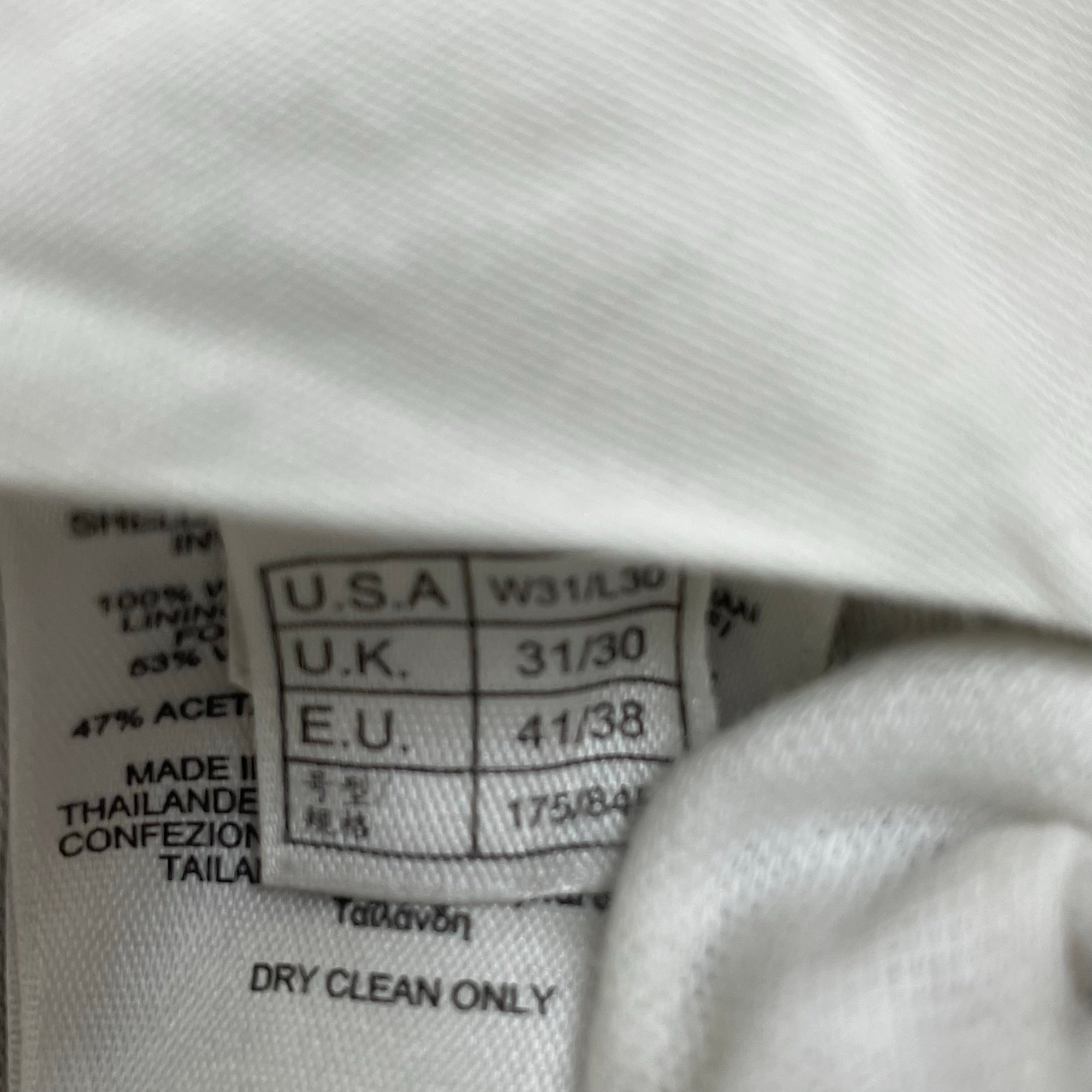 Brooks Brothers 1818 REGENT ブルックスブラザーズ / ウールギャバ 1タックスラックス SIZE：W31 L30