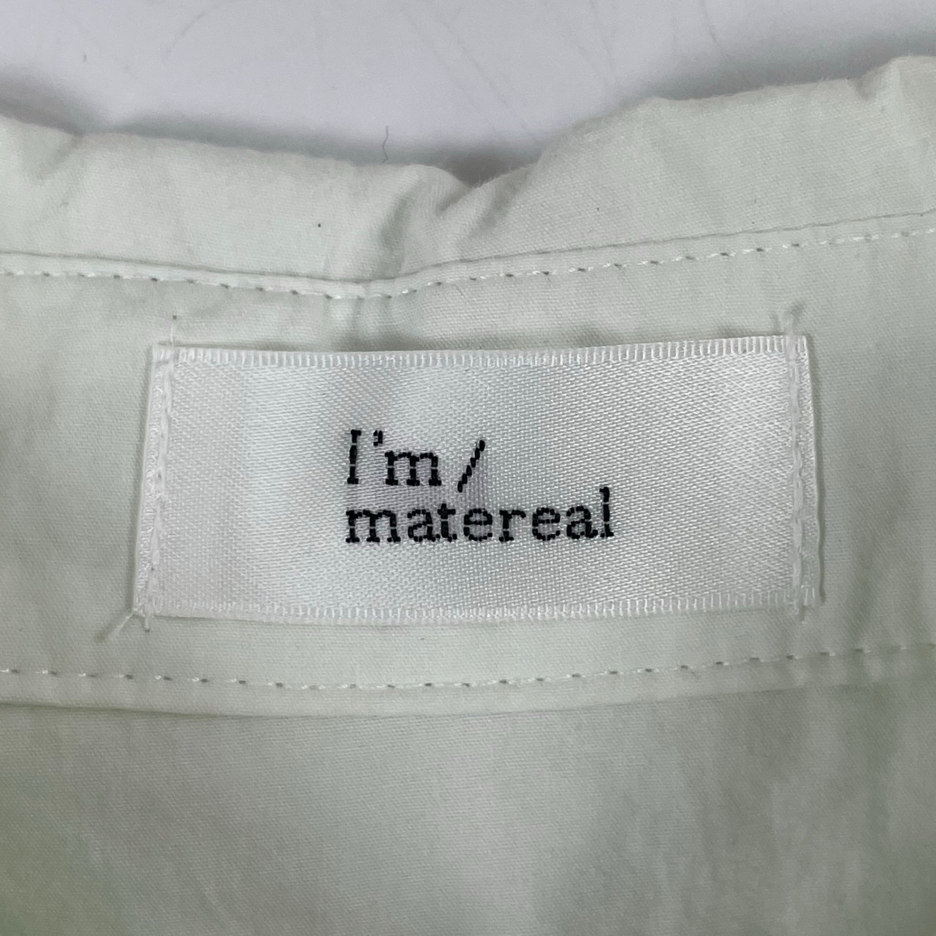 I'm / matereal / short layered shirt ライトグリーン SIZE:FREE