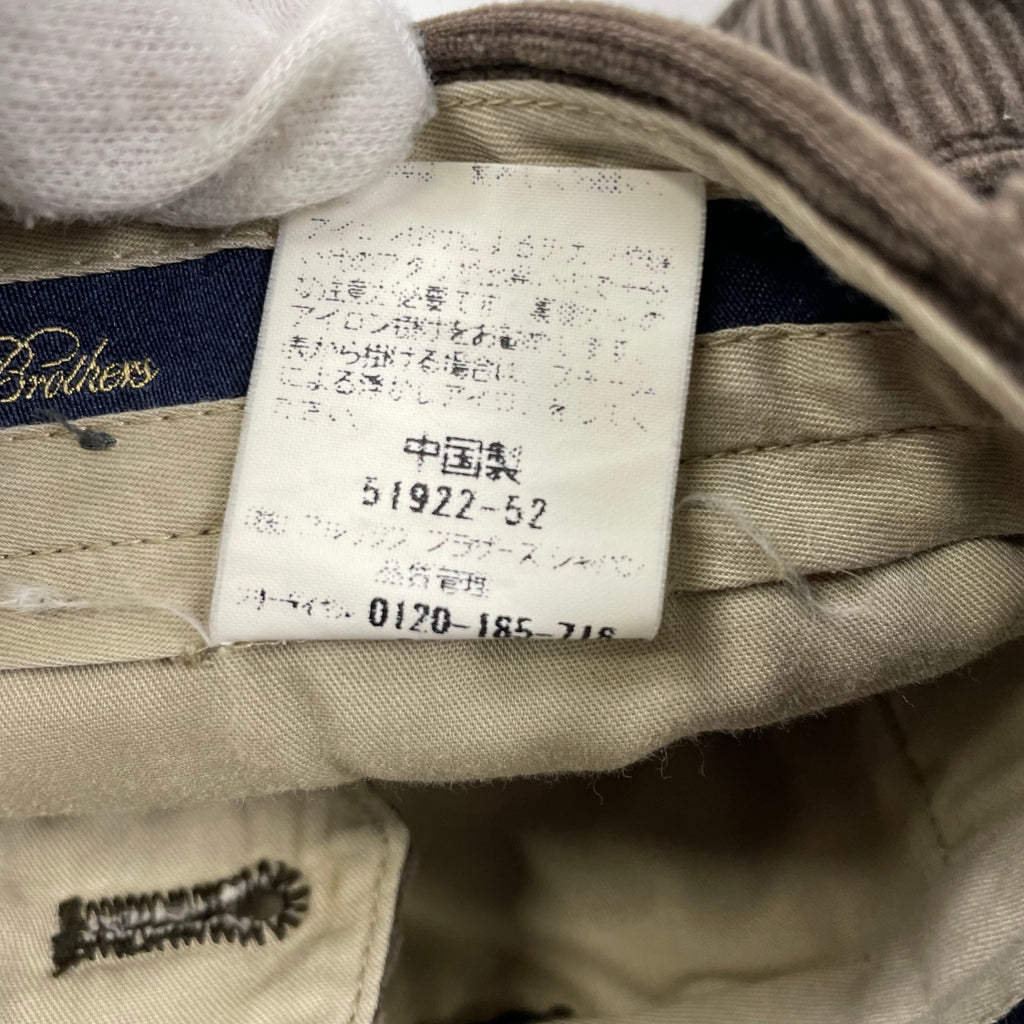 Brooks Brothers / コーデュロイパンツ ブラウン 参考定価：20,000程度 SIZE:W30