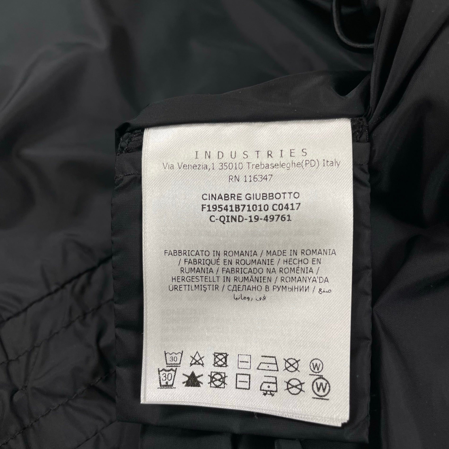 MONCLER / CINABREフリルナイロンジャケット 参考定価：107,000+tax SIZE:14A