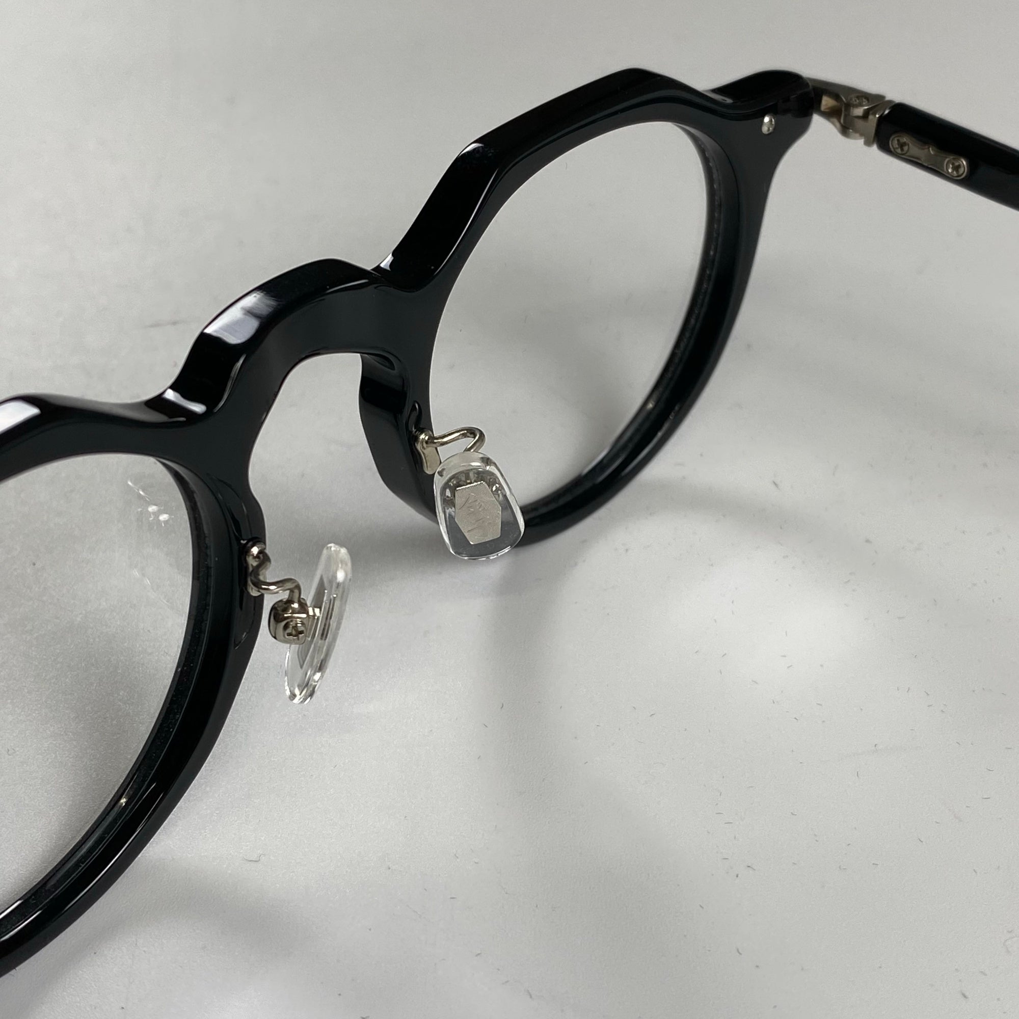 【美品】 金子眼鏡 プレミアムライン / SILVER925 クラウンパント 度なしクリアレンズ KMP-25 参考定価：74,000+tax