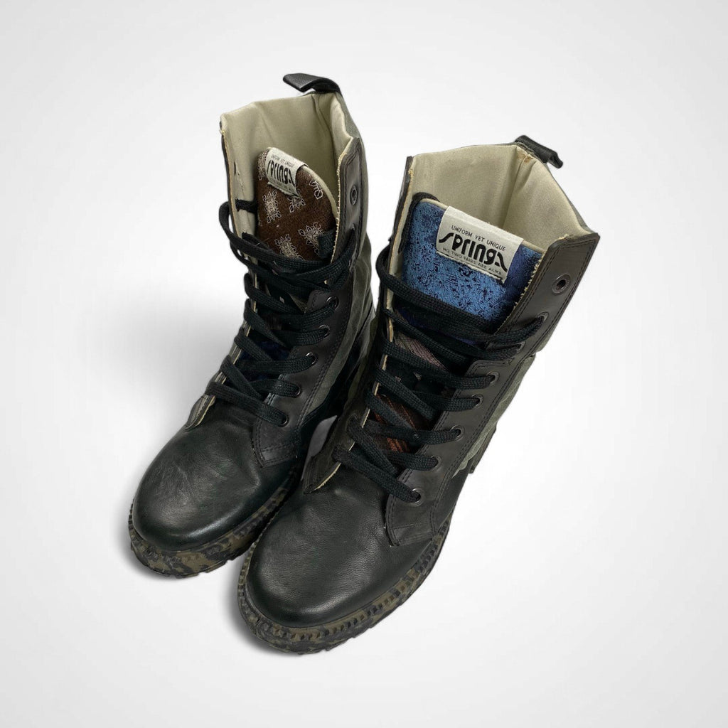 SPRINGA スプリンガ / 9ホールブーツ コンバット 参考定価：20,000程度 SIZE：23cm程度