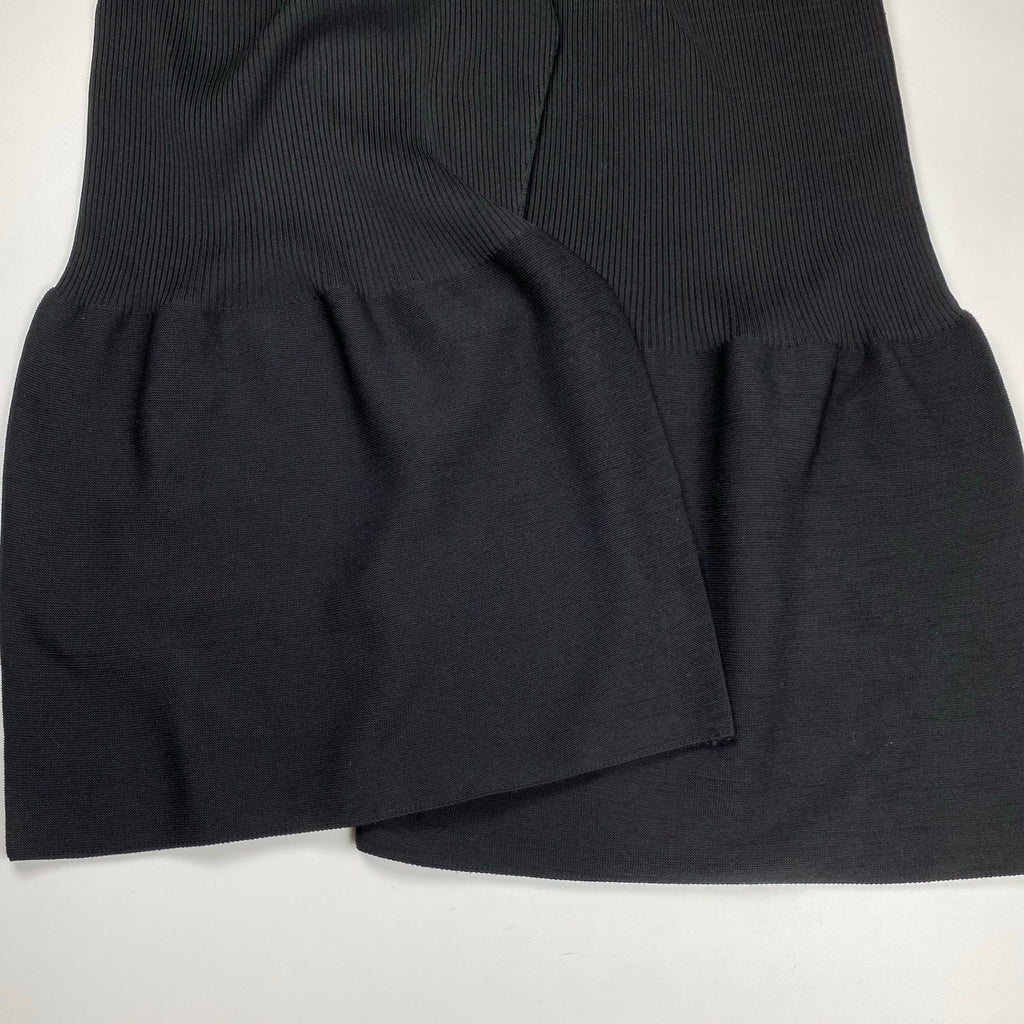 CFCL シーエフシーエル / PORTRAIT PANTS リブフレアパンツ ブラック 参考定価：42,000+tax SIZE:3