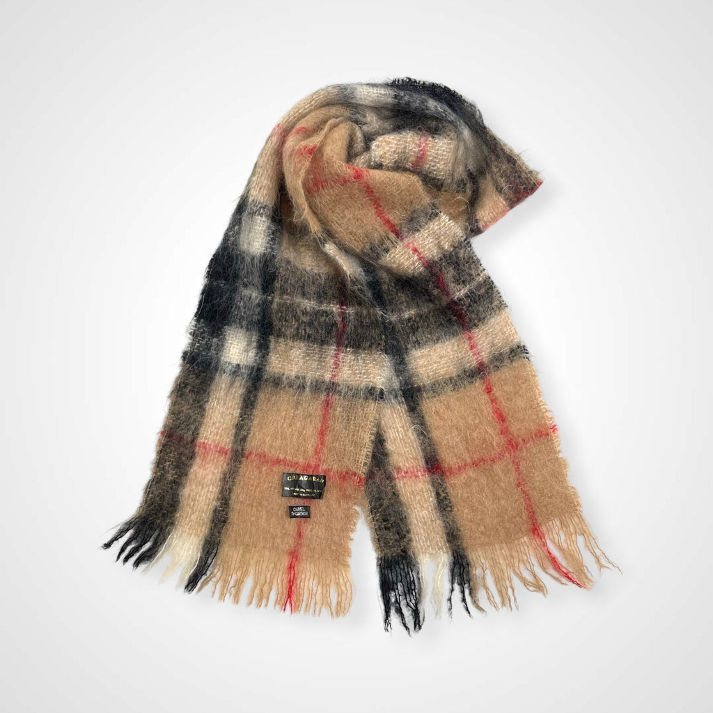 VINTAGE ヴィンテージ / ヴィンテージ モヘヤMIX マフラー スコットランド製 SIZE:165×22cm