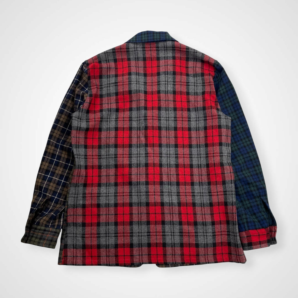 BEAMS PLUS × Jizi / コラボ Shirt Jacket クレイジーパターン ジャケット 25周年モデル 限定11着 参考定価：65,000程度 SIZE:L