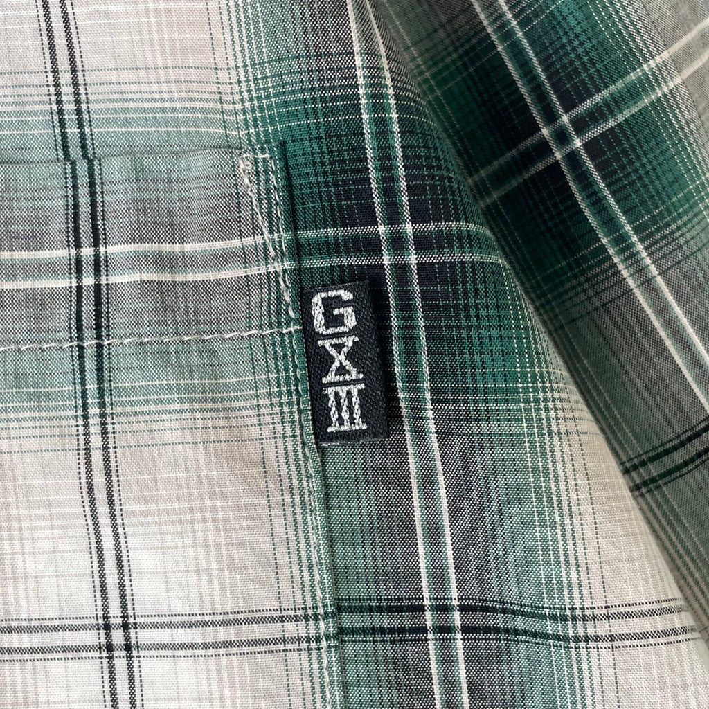 GREASER / シャドーチェックシャツ 参考定価：15,000程度 SIZE:XL