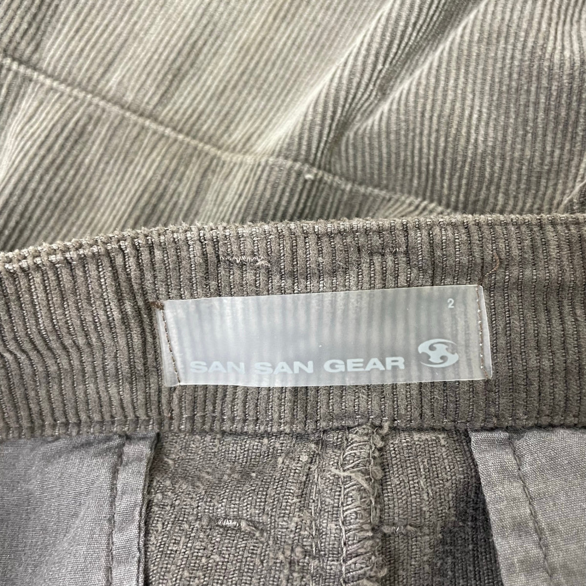 SAN SAN GEAR / WASHED CORDUROY PANTS 参考定価：¥36,199 SIZE：L-XL程度