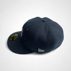 Stussy × Newera ステューシー ニューエラ / Sロゴ Wネーム キャップ レッド×ネイビー 極美品