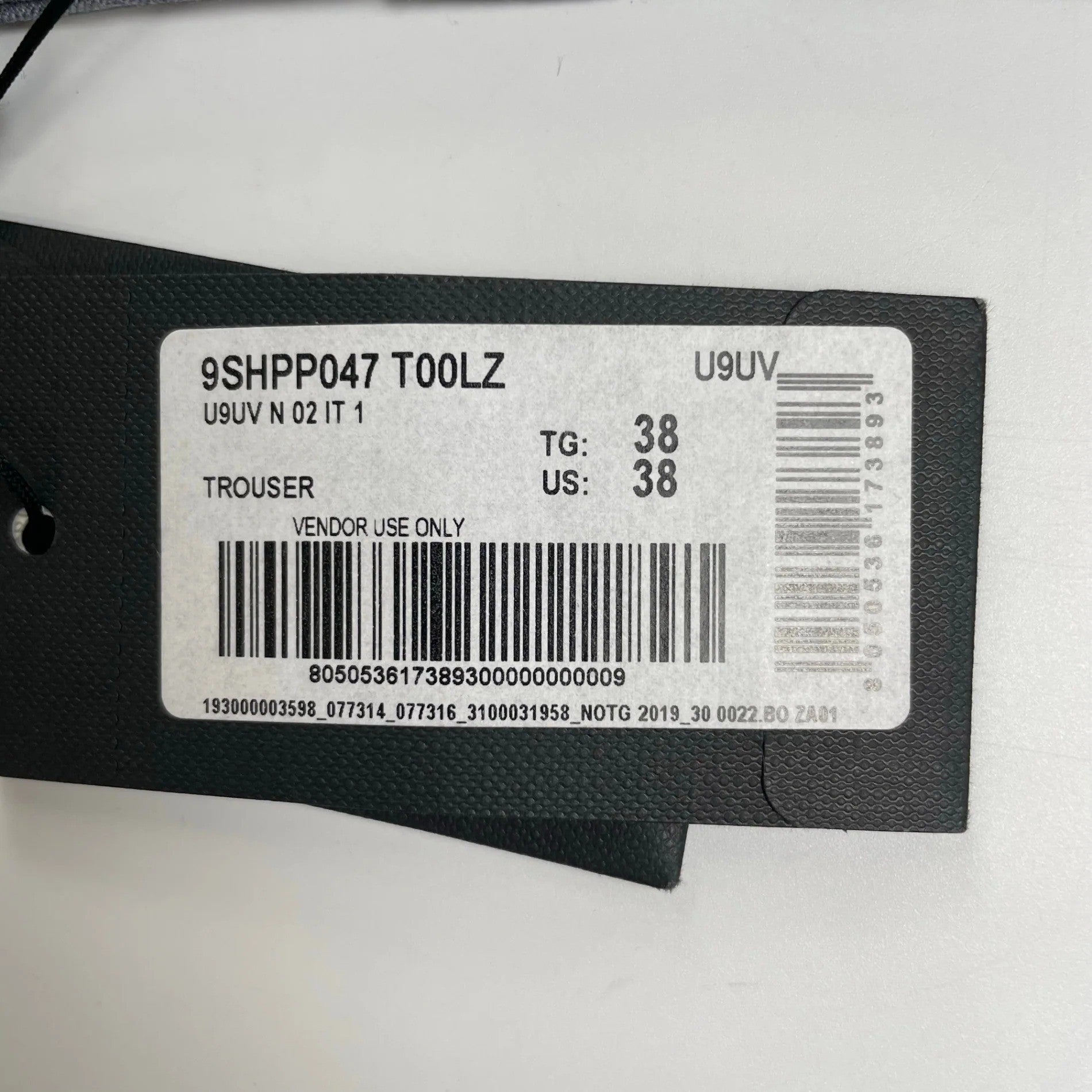 GIORGIO ARMANI ジョルジオ アルマーニ / Super150's スラックス ブルーグレー イタリア製 参考定価：150,000程度 SIZE：38(M程度)