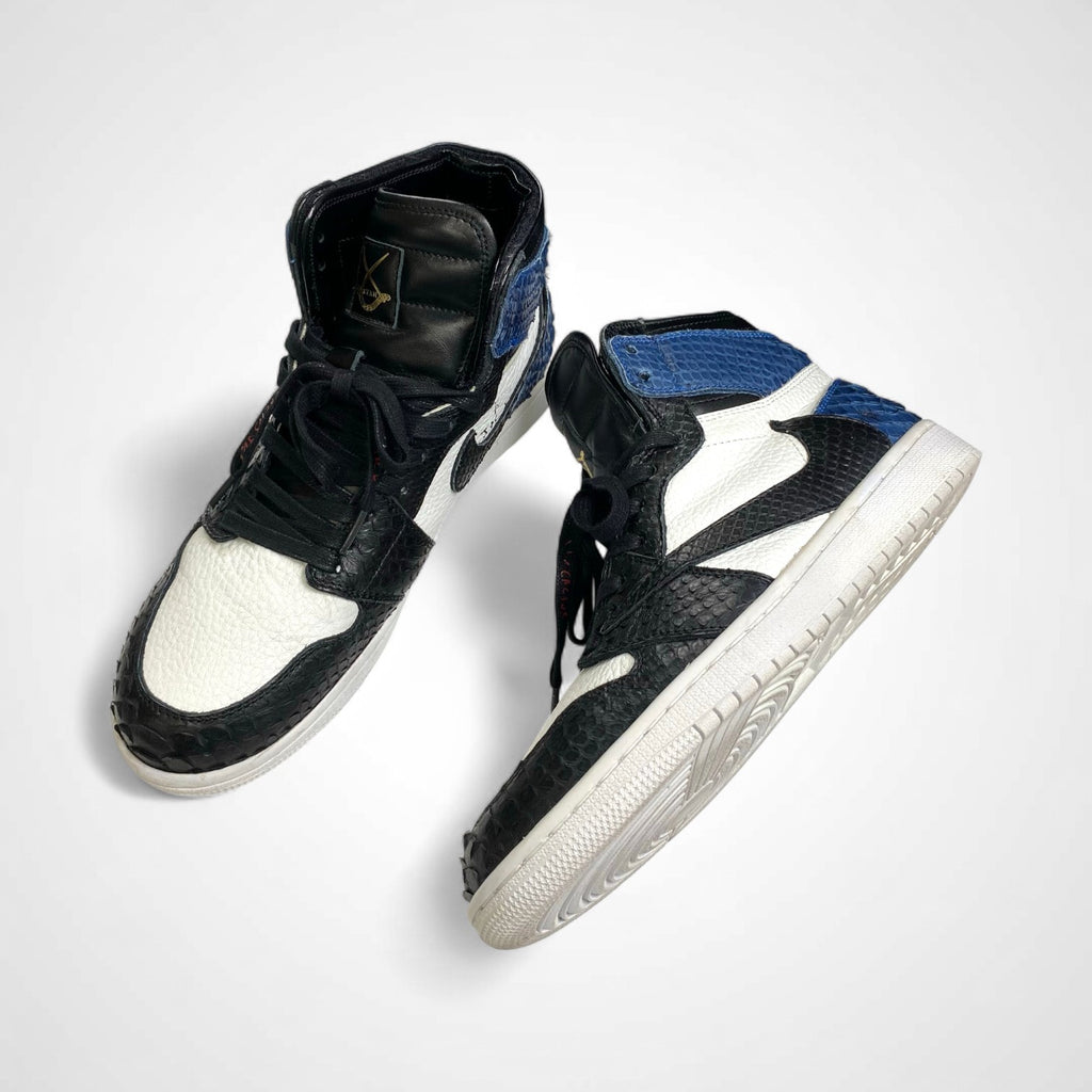 STAN GLS スタン ジーエルエス S.CURVE STUDIO / AJ1 TRAVIS パイソンカスタム 参考定価：300,000程度 SIZE：9(27cm程度)