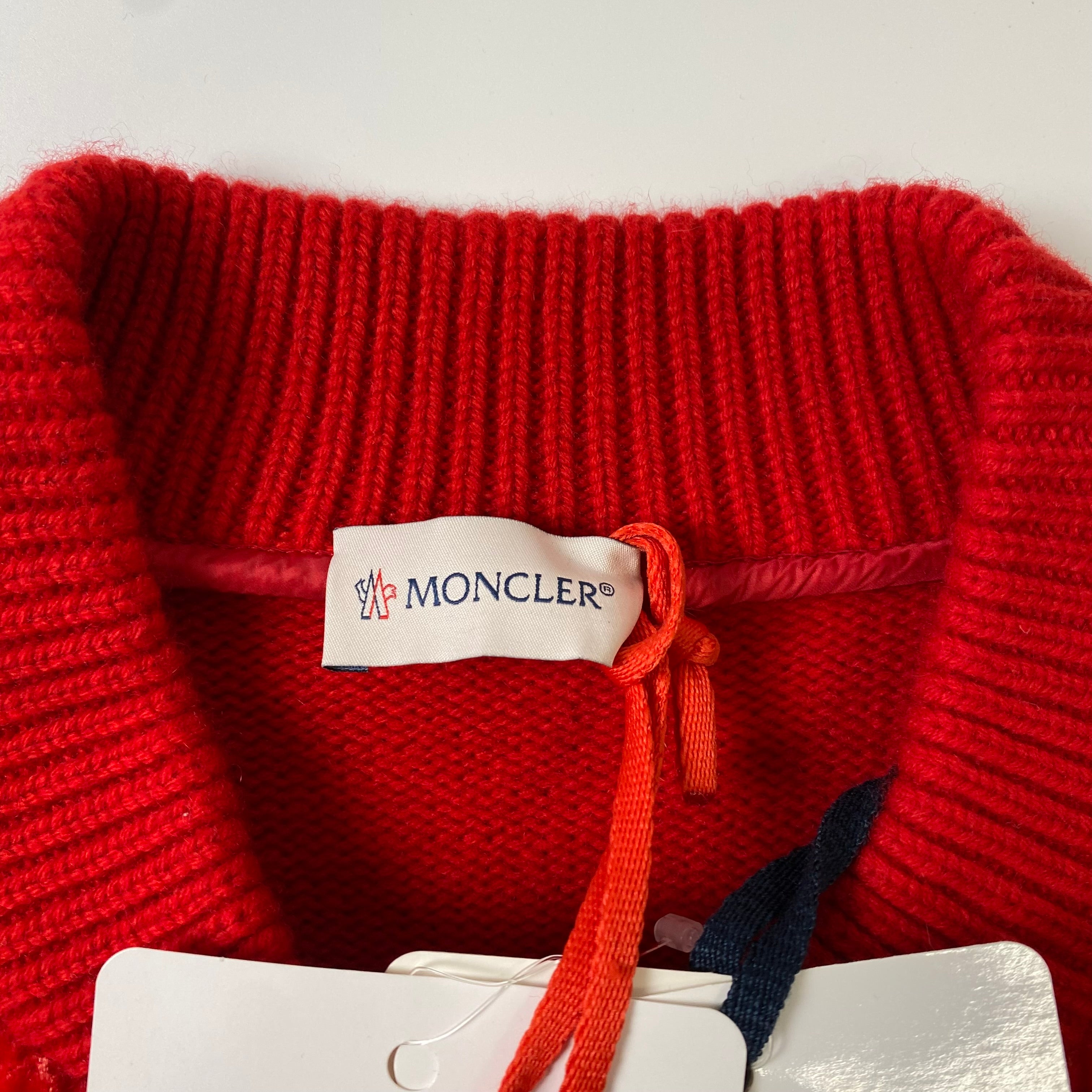 【未使用•国内代理店付】MONCLER モンクレール 中国 正月 記念exclusive ダウンジャケット シルク カシミヤ