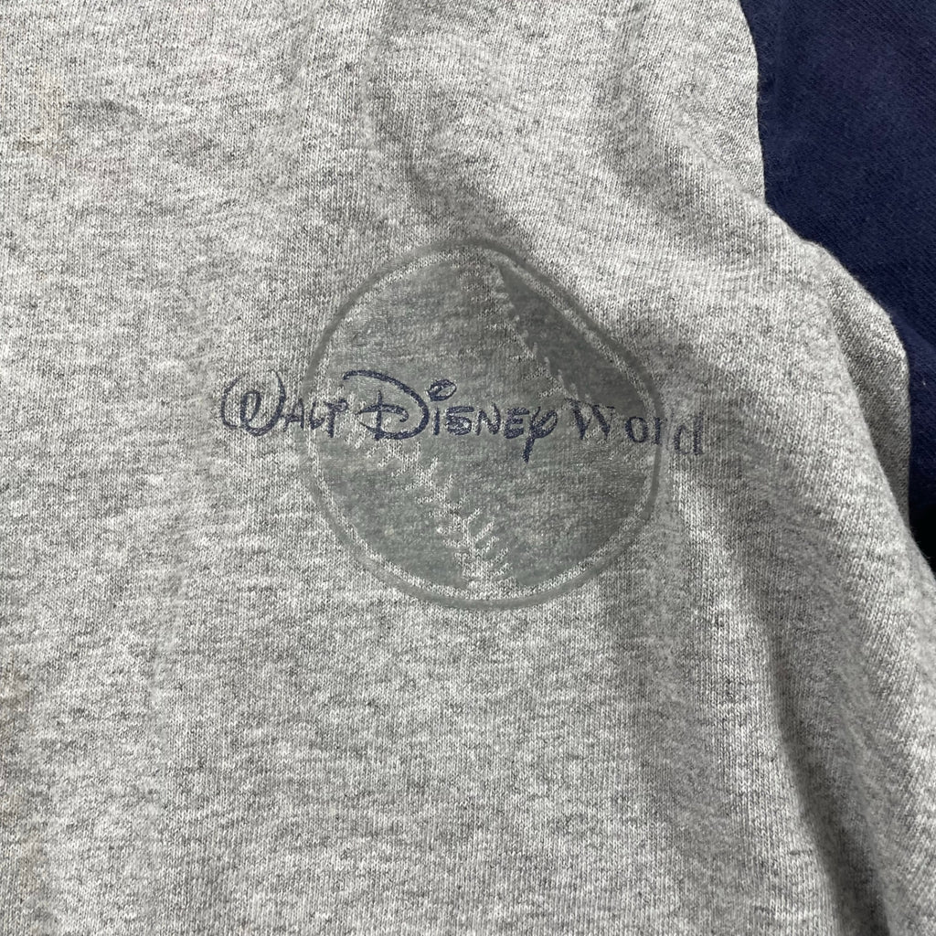 Walt Disney / ヴィンテージ ベースボールラグランTシャツ MLB SIZE:M程度