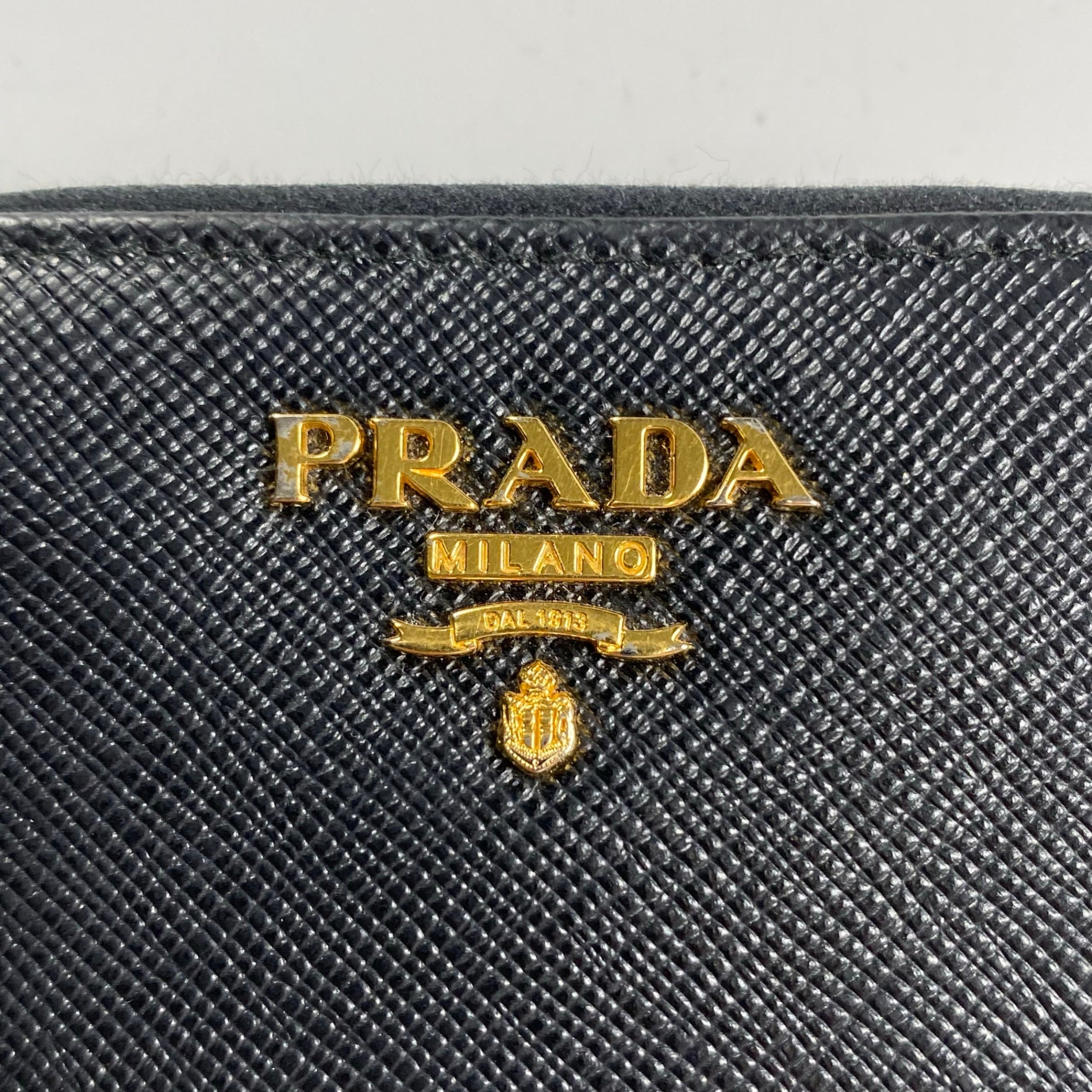 PRADA プラダ / サフィアーノ ラウンドファスナー コインケース 1MM268 参考定価：62,800+tax