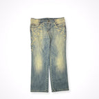 ERMANNO SCERVINO / ジャガードデニムパンツ 参考定価：120,000程度 SIZE：42