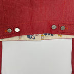 HERMES エルメス / カレライニング リネンデニムジャケット ゴルチエ期 参考定価：520,000程度 SIZE：36