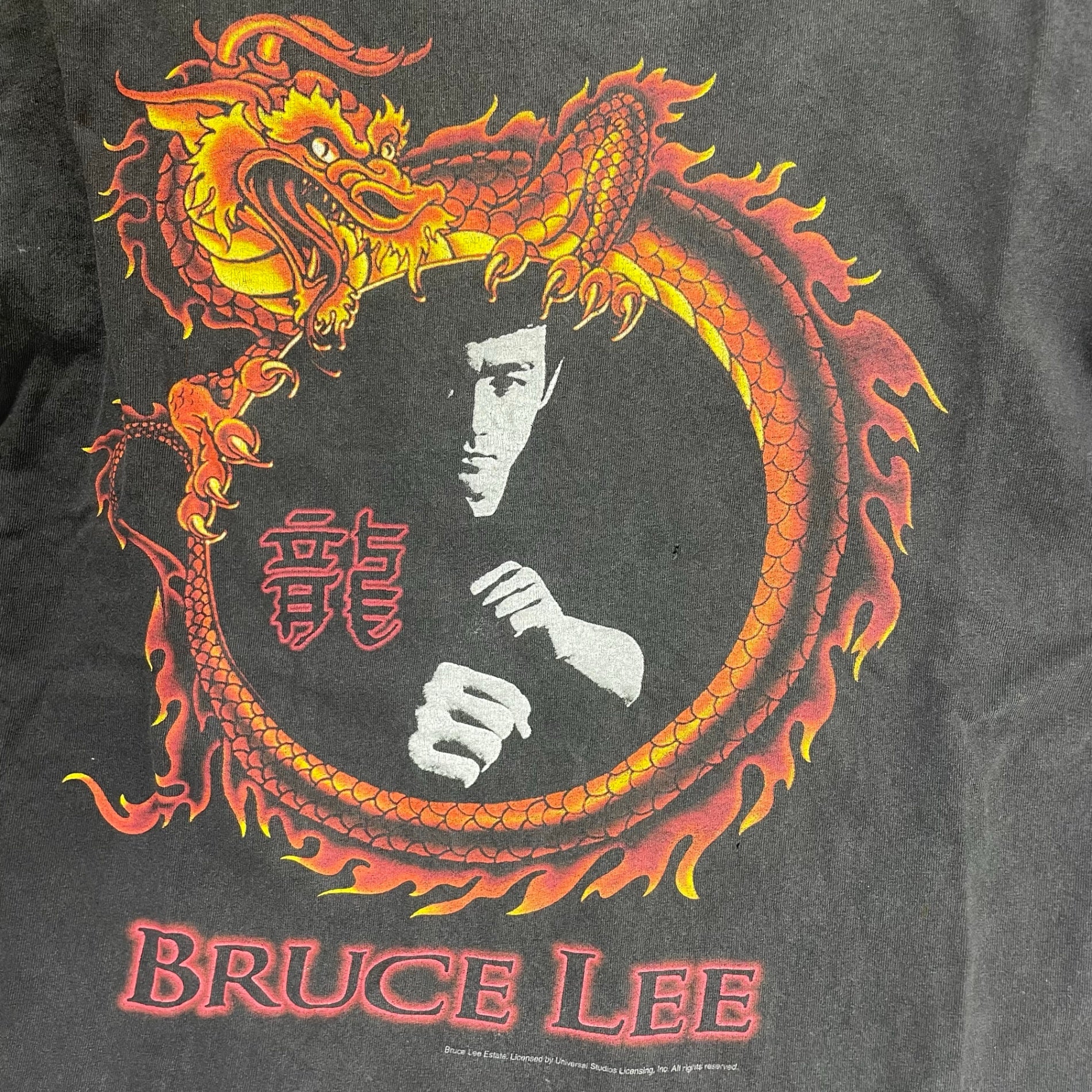 VINTAGE ヴィンテージ / 【BRUCE LEE】 ヴィンテージTシャツ ブラックフェード SIZE:M