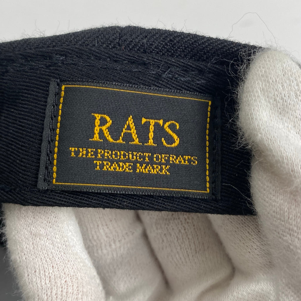RATS / WAY OF LIFE CAP キャップ BLACK×ASH GOLD 木村拓哉 数原龍友