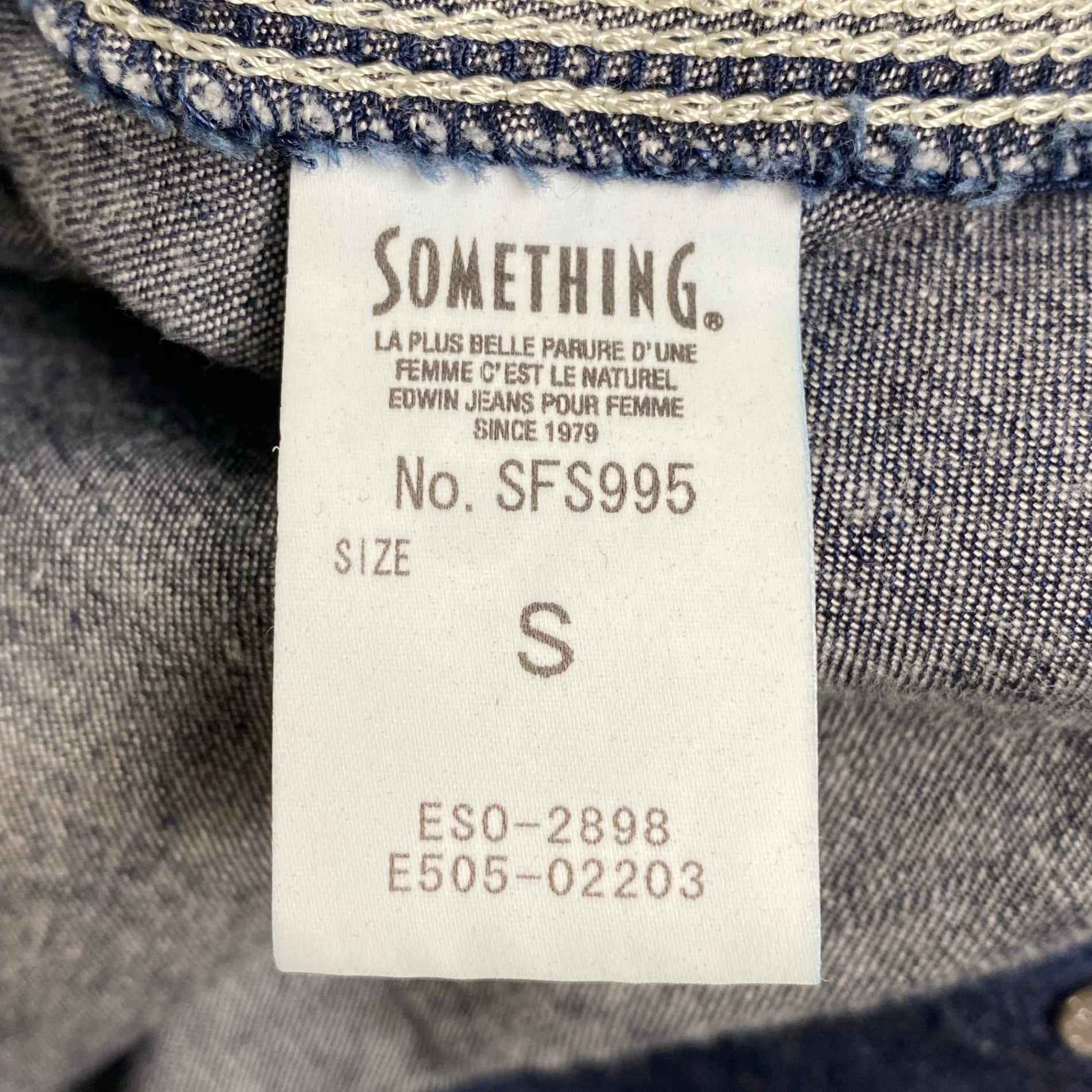 SOMETHING × FREAK'S STORE サムシング フリークスストア / コラボデニムオーバーオール 参考定価：13,630+tax SIZE:S