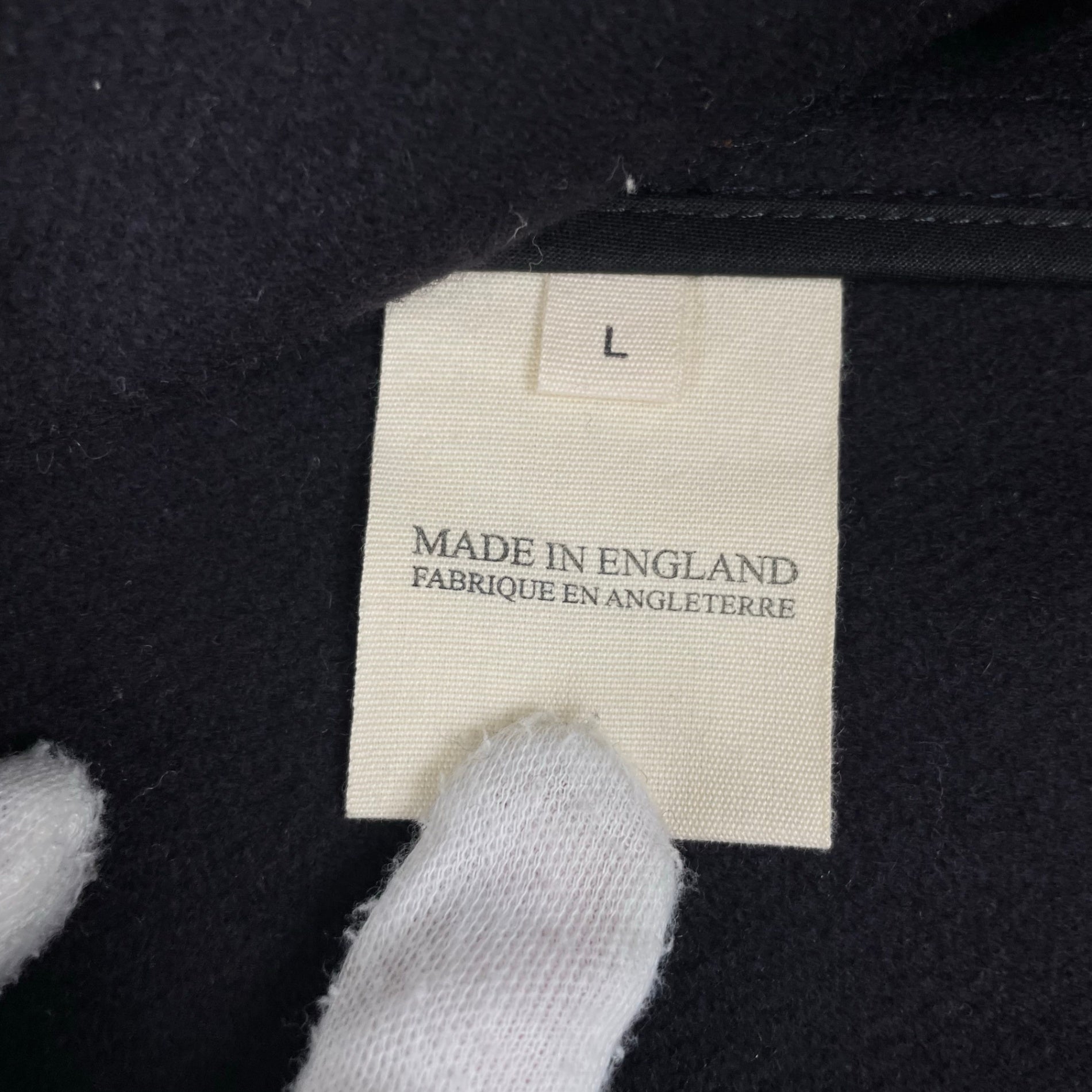 LONDON TRADITION ロンドン トラディション / 別注ダッフルコート ネイビー 参考定価：60,000程度 SIZE：L