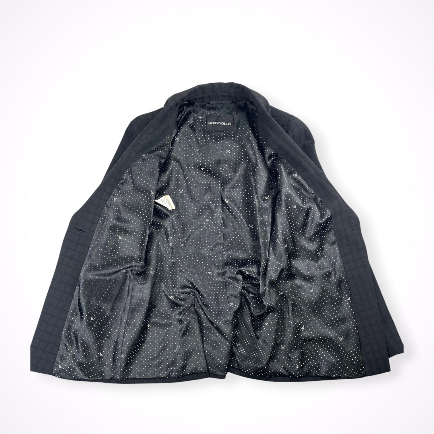 EMPORIO ARMANI / ショールカラー1Bジャケット 参考定価：150,000程度 SIZE:42