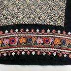 tricot COMME des GARCONS トリコ コムデギャルソン / フラワープリント×刺繍カットソー ブラウス AD2007 SIZE:S-M程度