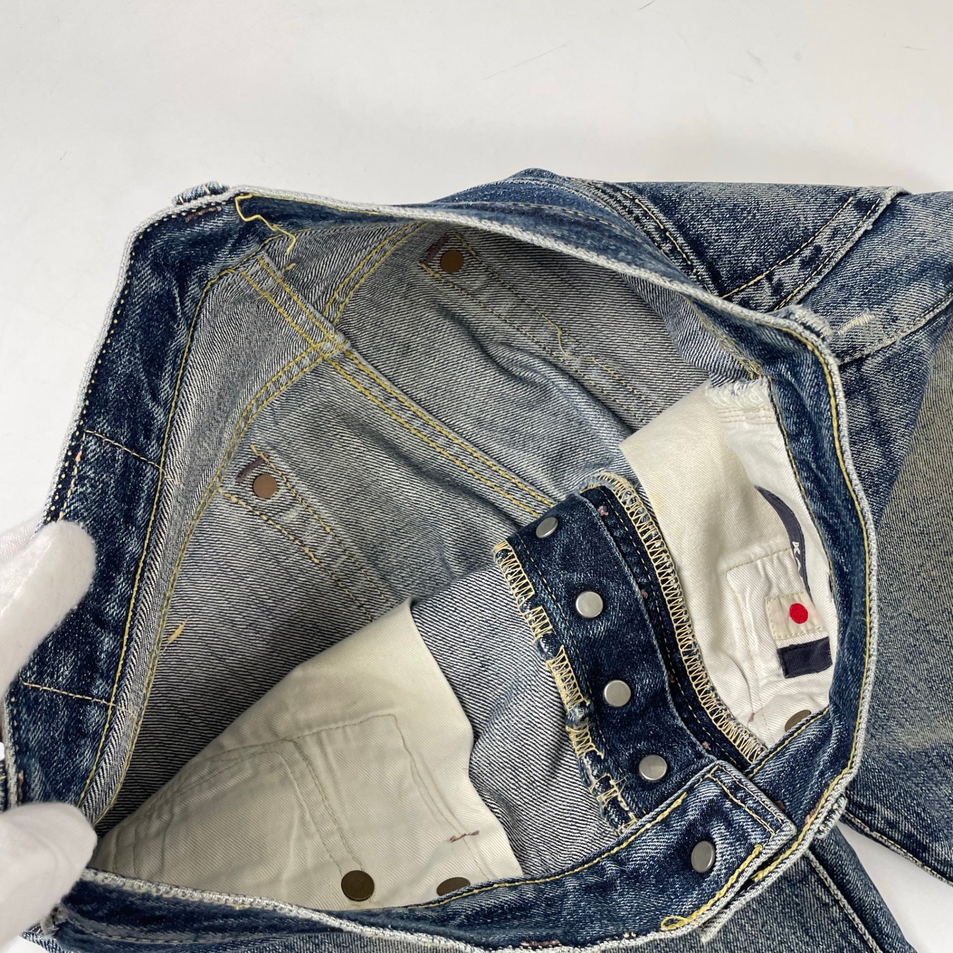 KAPITAL / セルビッジデニムパンツ 襤褸 SIZE:29