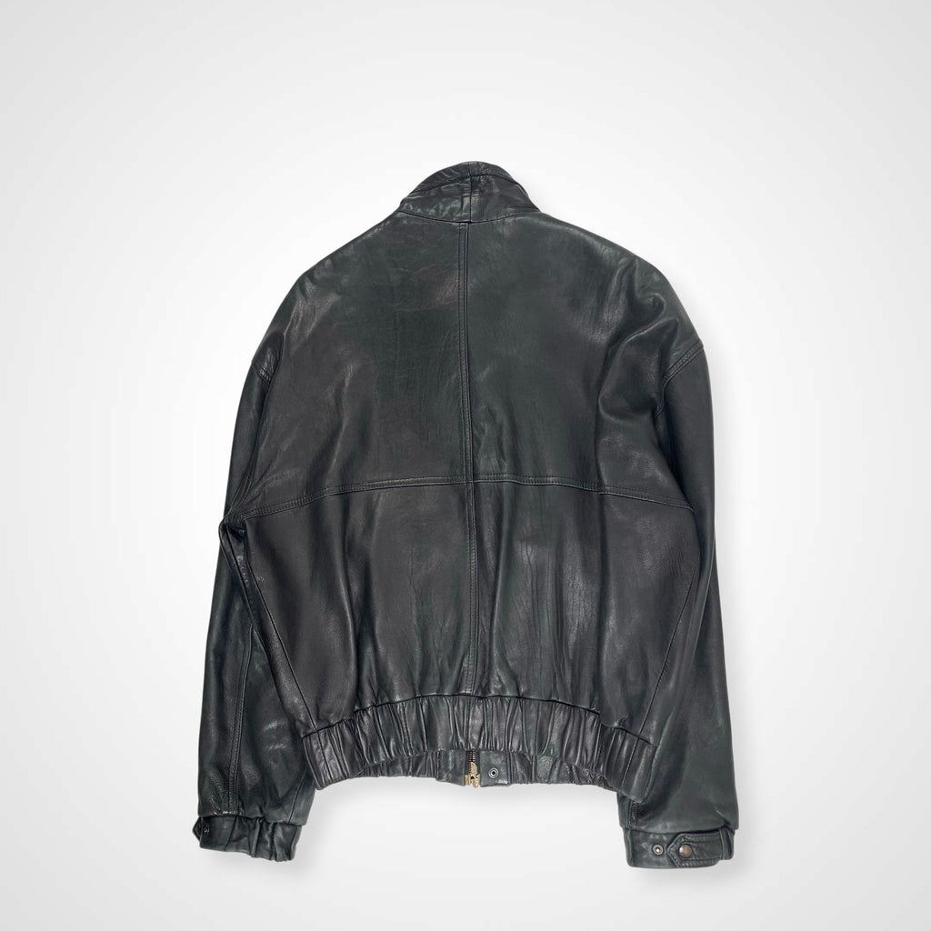 BALLY バリー / ヴィンテージ短丈レザーブルゾン 参考定価：300,000程度 SIZE：46