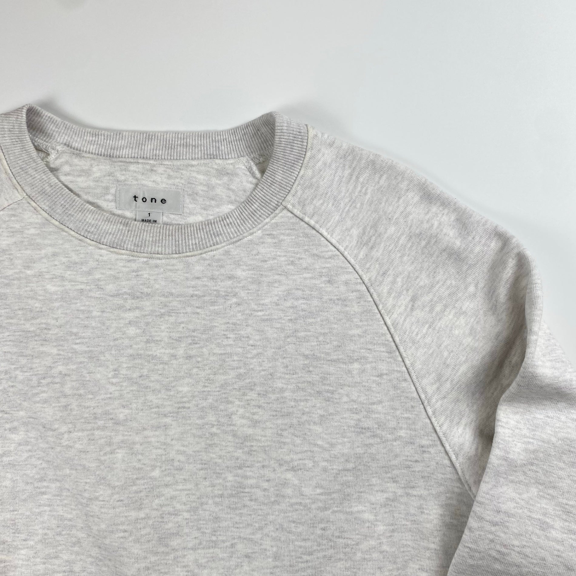 tone トーン / BASIC SWEAT SHIRT ベーシックスウェットシャツ TO-AW19-CLS01 SIZE:1