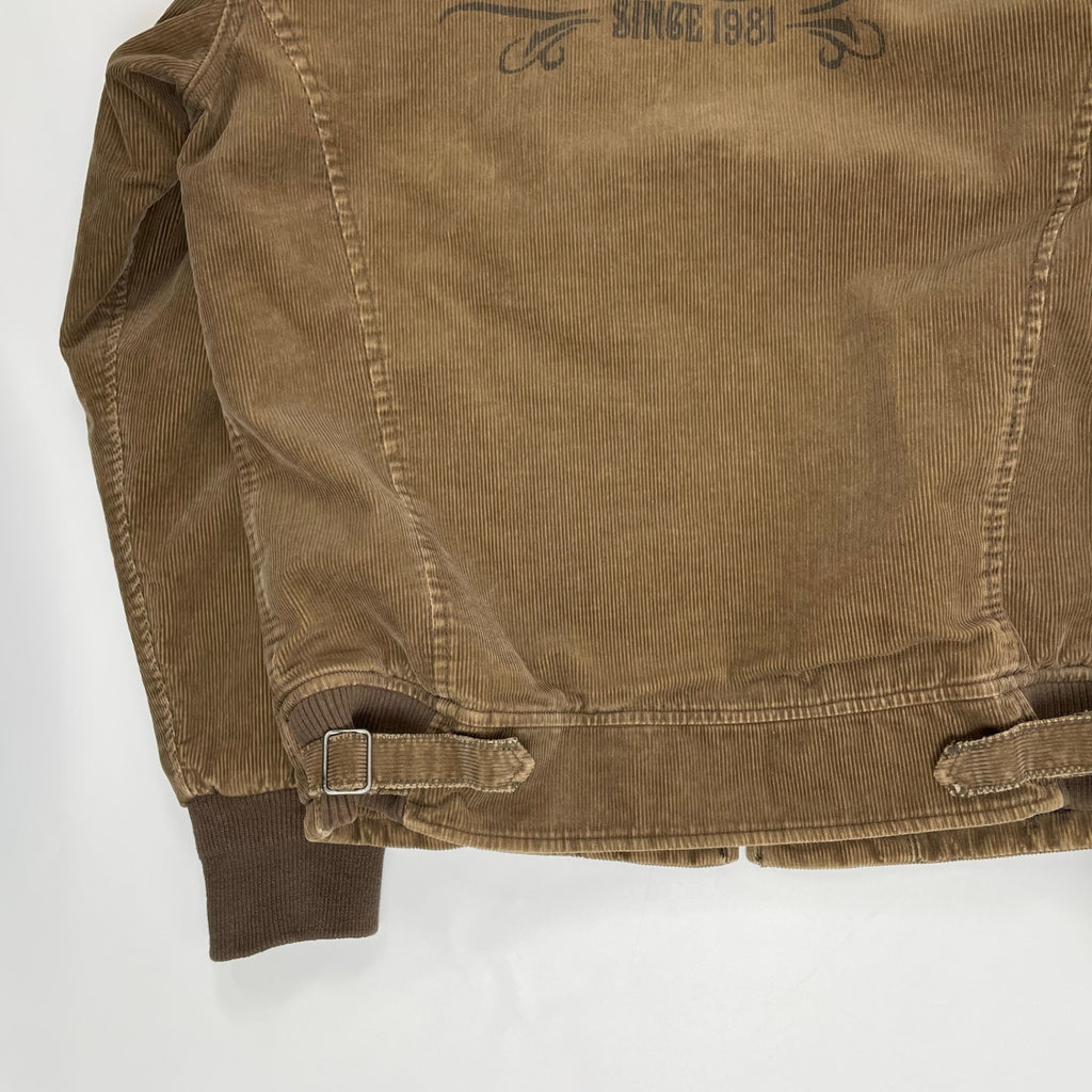 REPLAY リプレイ / ジップアップコーデュロイジャケット SIZE：L