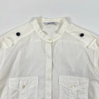 NeiL BarreTT / ミリタリーポプリンシャツ 参考定価：55,000程度 SIZE:S