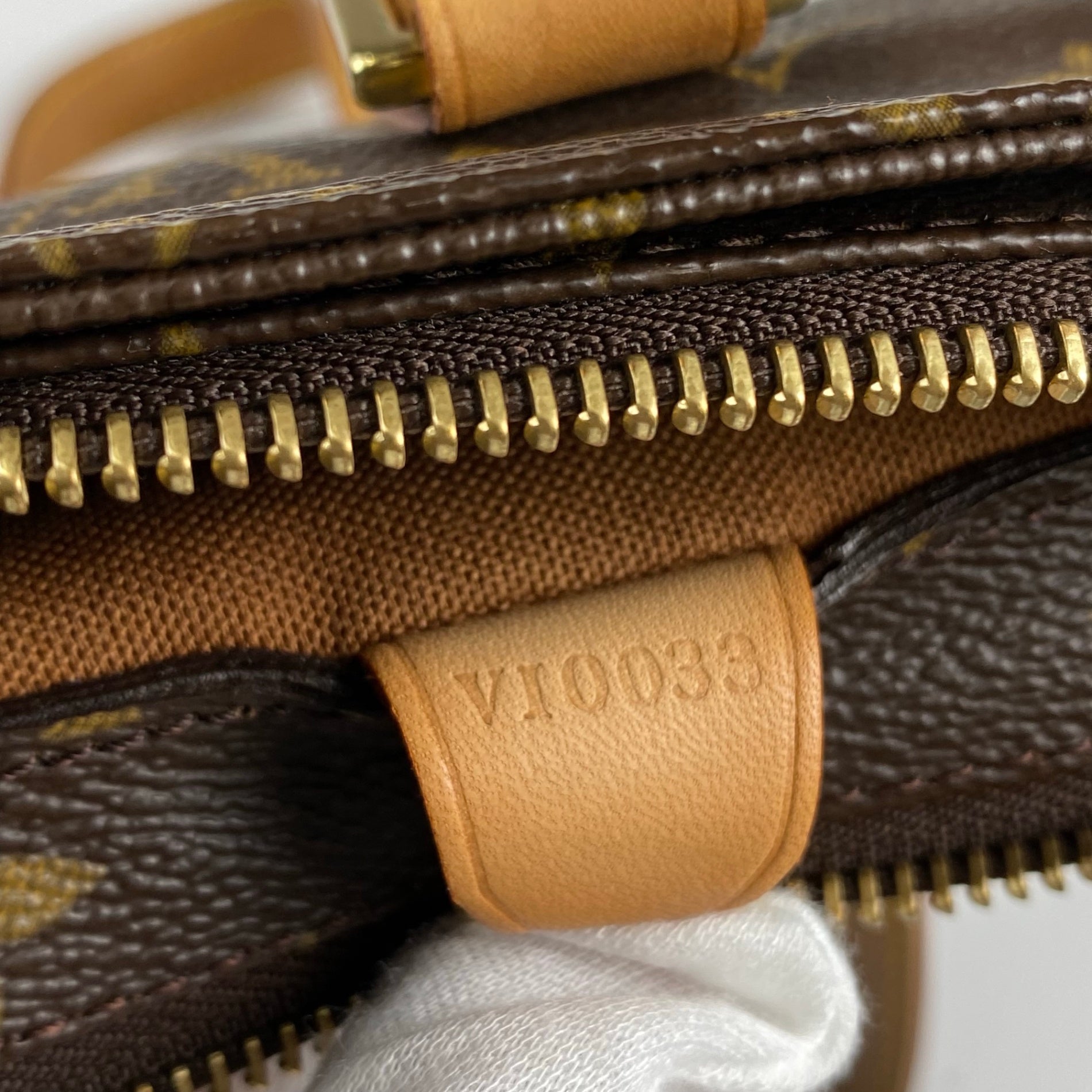 【鑑定済 美品】 LOUIS VUITTON ルイヴィトン / カバピアノ M51148 トートバッグ モノグラムキャンバス ブラウン 茶