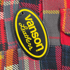 vanson / ヘビーネルチェック パッチワークシャツ 未使用品 参考定価：15,800+tax SIZE:L