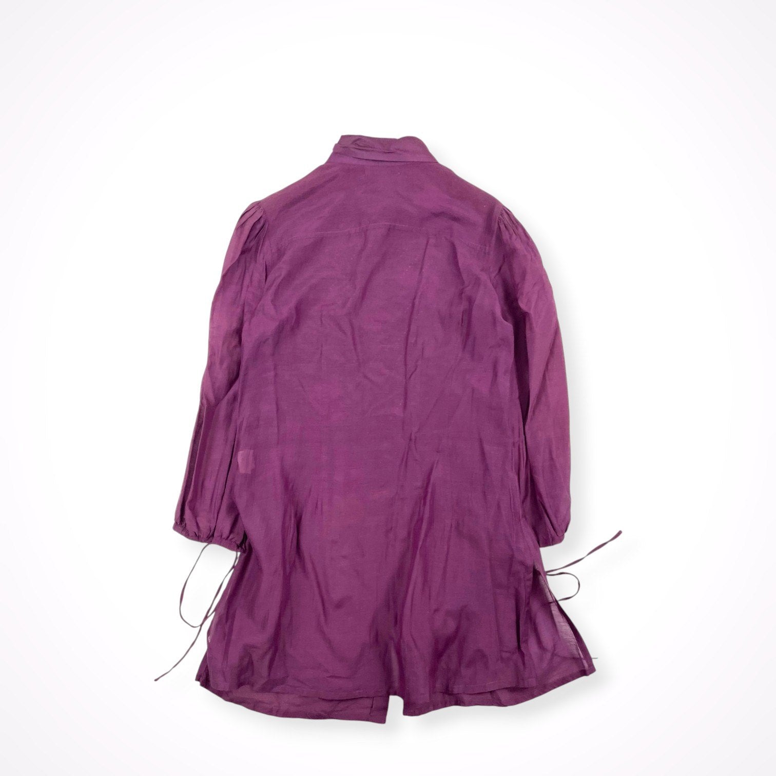 ERMANNO SCERVINO SCERVINO Street / 刺繍カットワークシャツ 参考定価：70,000程度 SIZE:42