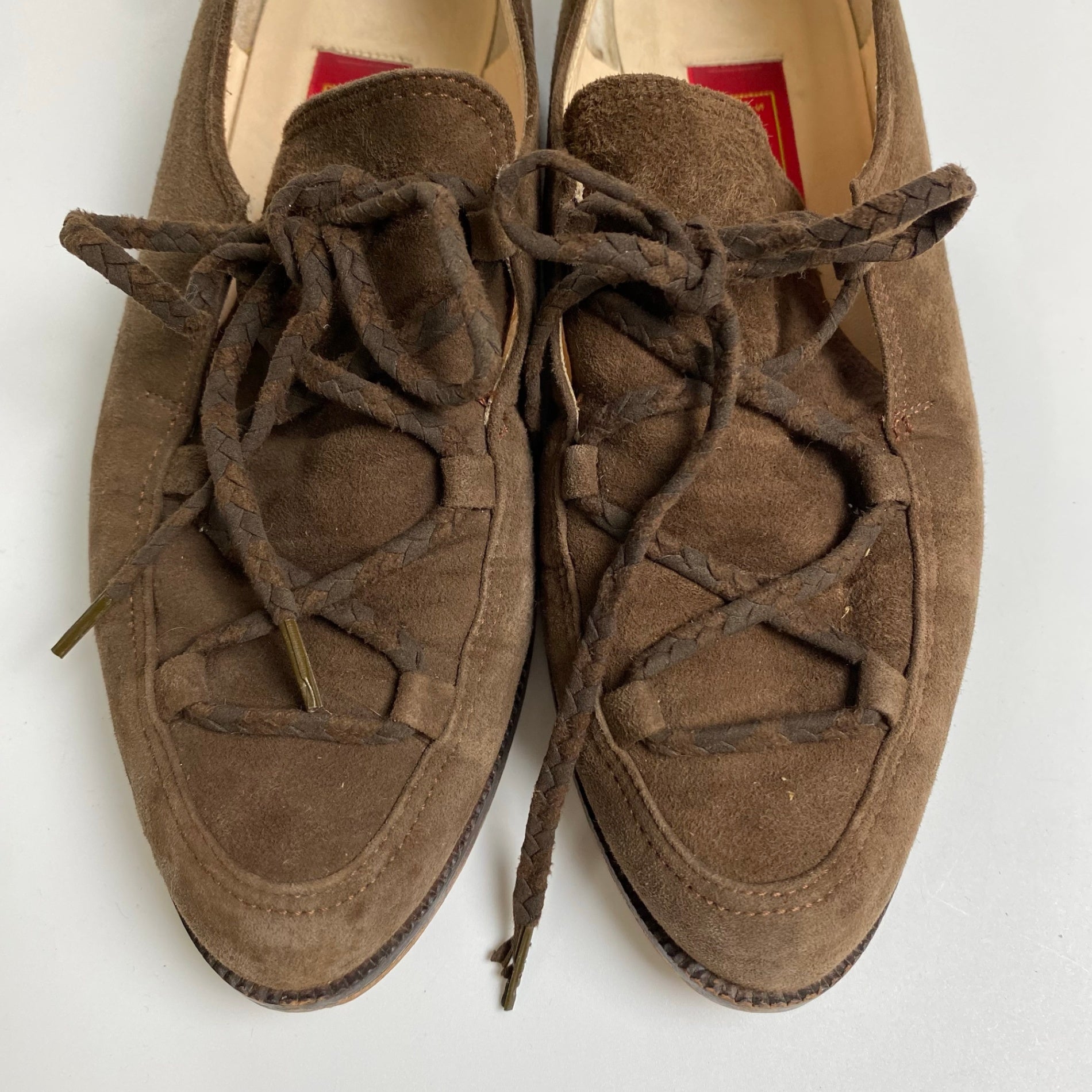 8-90s VINTAGE KENZO ヴィンテージ ケンゾー / スウェードレースアップシューズ SIZE:34 1/2(約22cm程度)