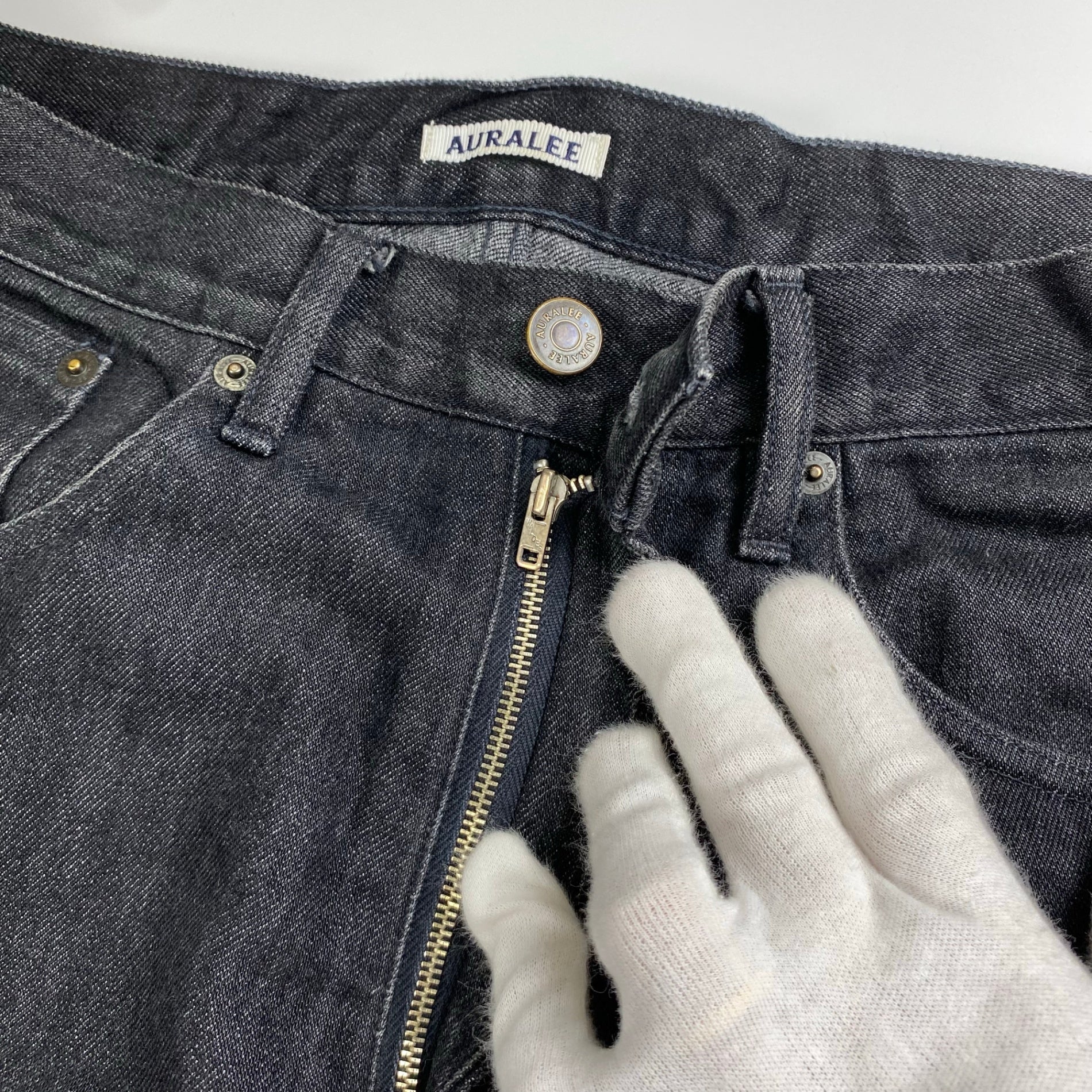 AURALEE オーラリー / HARD TWIST DENIM 5P PANTS デニムパンツ SIZE：30