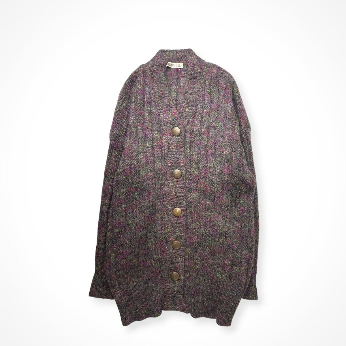 VINTAGE / スーパーキッドモヘヤMIXカーディガン SIZE:FREE