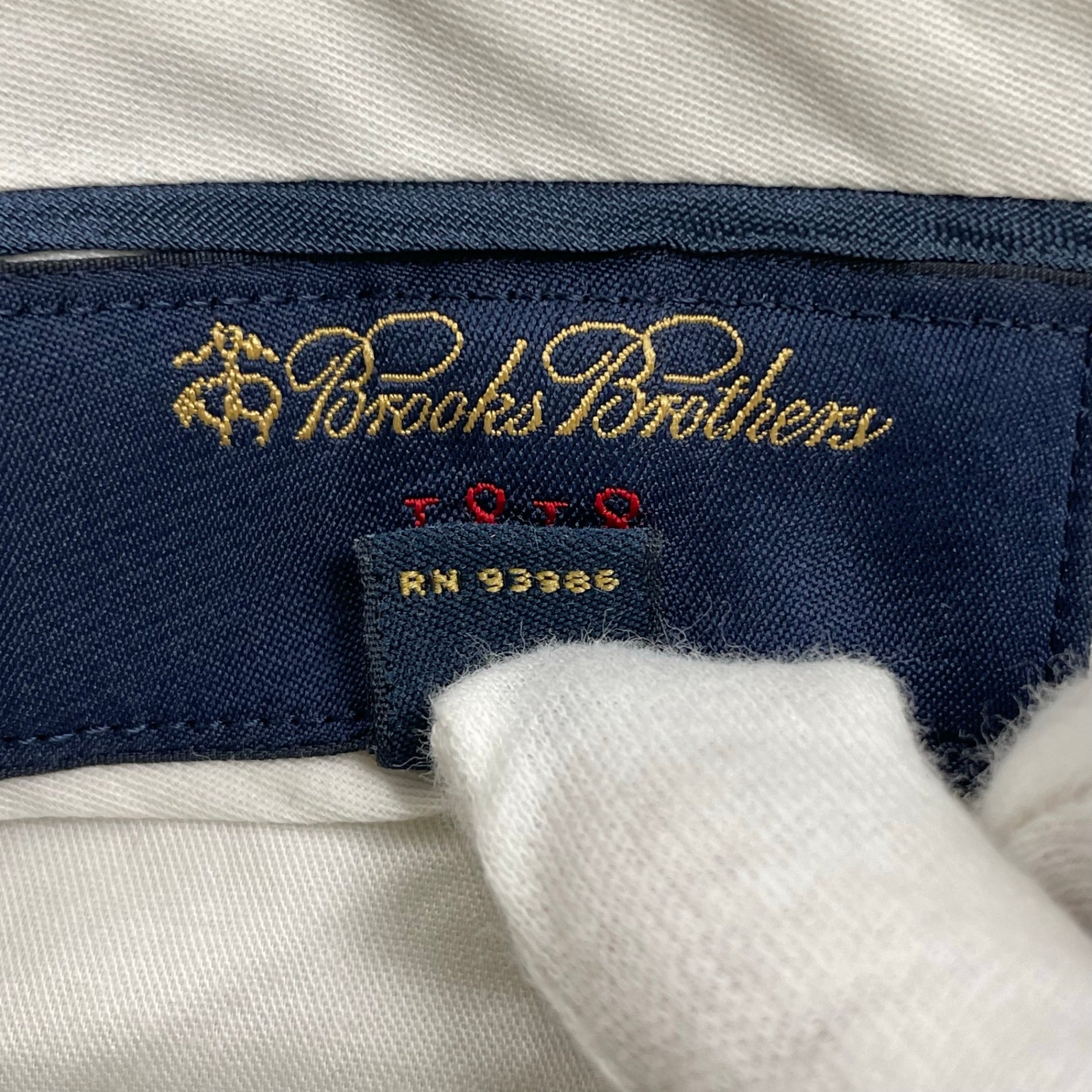 Brooks Brothers 1818 REGENT ブルックスブラザーズ / ウールギャバ 1タックスラックス SIZE：W31 L30