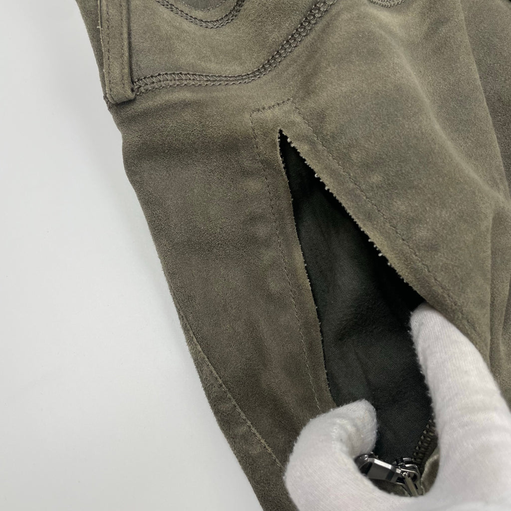 EMPORIO ARMANI エンポリオ アルマーニ / アーカイブ ラムスウェードレザーパンツ SIZE:48