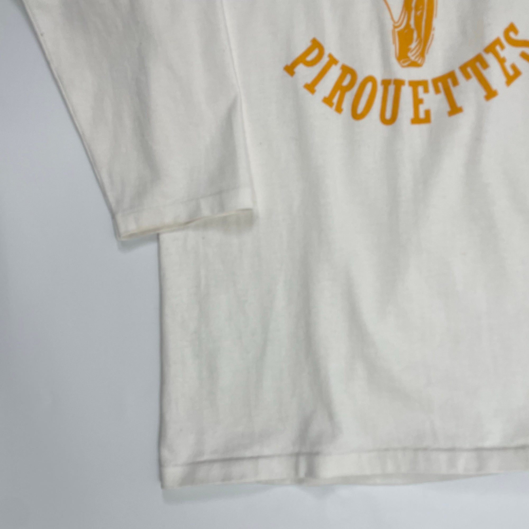 RUSSELL ATHLETIC ラッセルアスレチック / 80sフットボールTEE 両面プリント SIZE：M