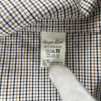 Steven Alan スティーブンアラン / OXFORD TATTERSALL REGULAR COLLAR SHIRT-NERD 参考定価：16,000+tax SIZE：L