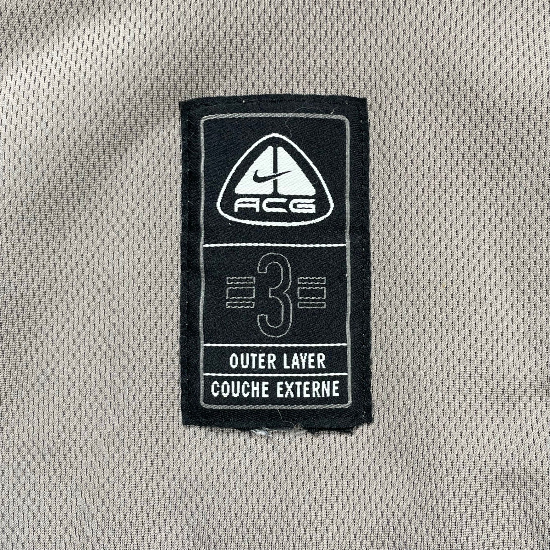 90s NIKE ACG ナイキ エーシージー / 3 OUTERLAYER COUCHE EXTERNE インサレーションジャケット SIZE:3